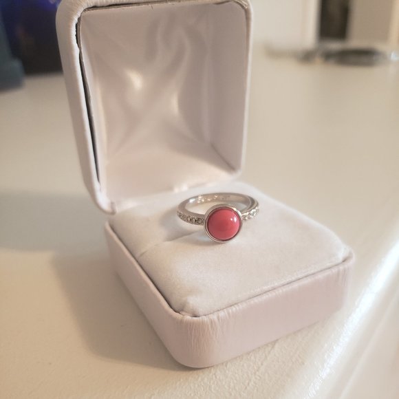 Pink Candy Dot Ring - Picture 2 of 3